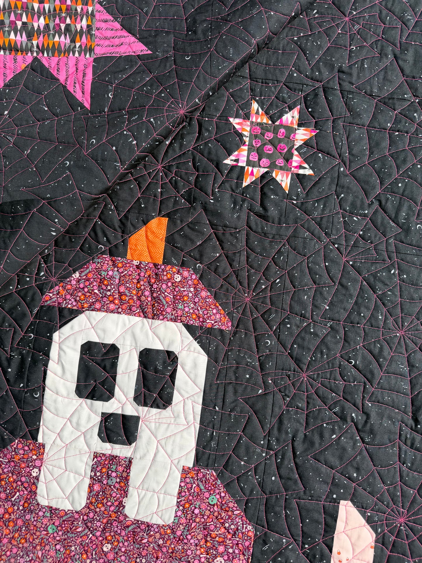 Haunted Starlight Quilt Pattern - PDF