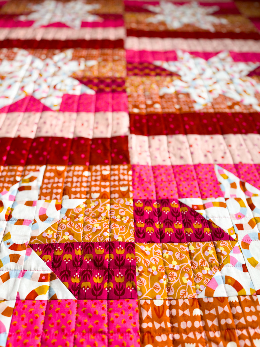 Starlight Horizons Quilt Pattern - PDF