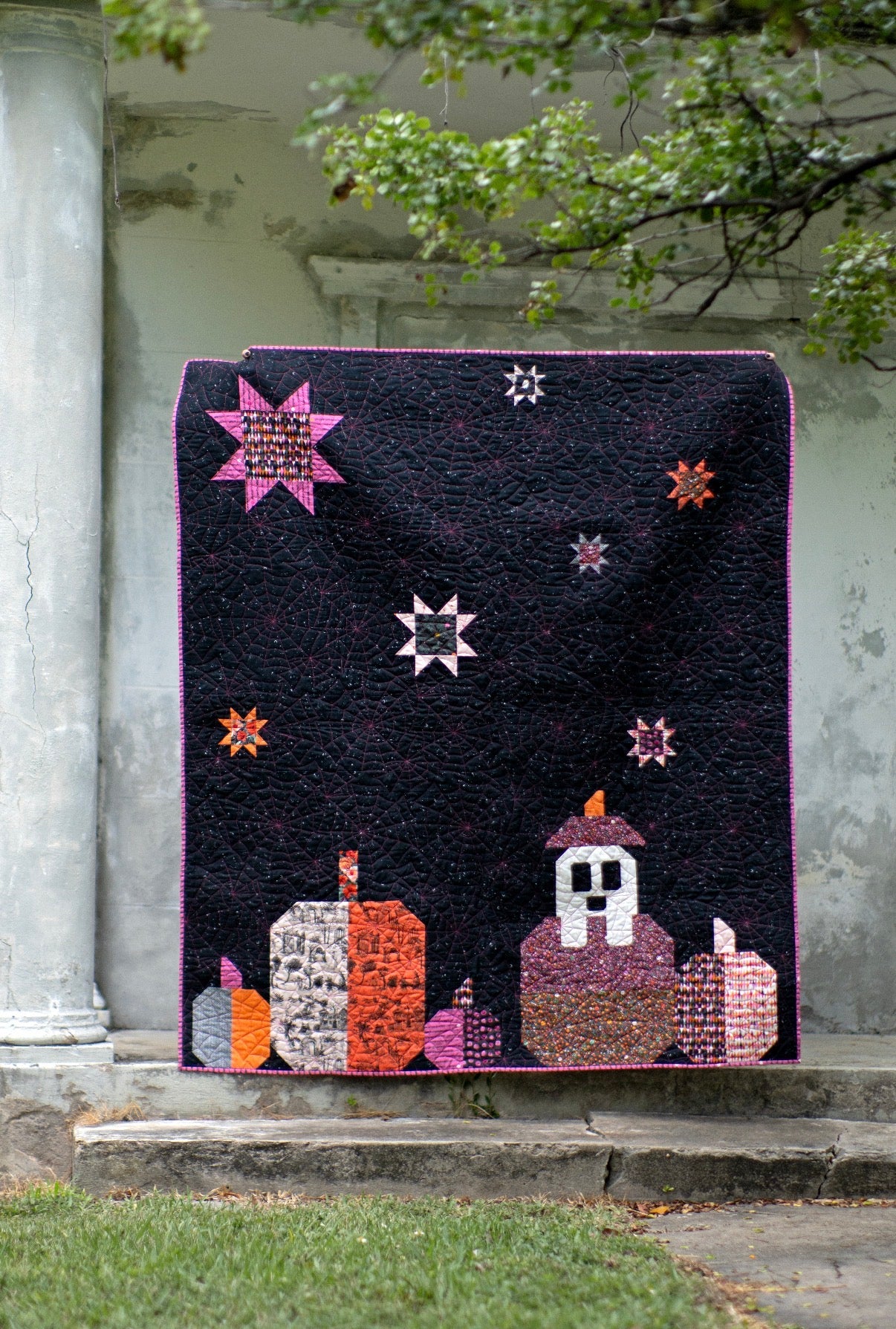 Haunted Starlight Quilt Pattern - PDF
