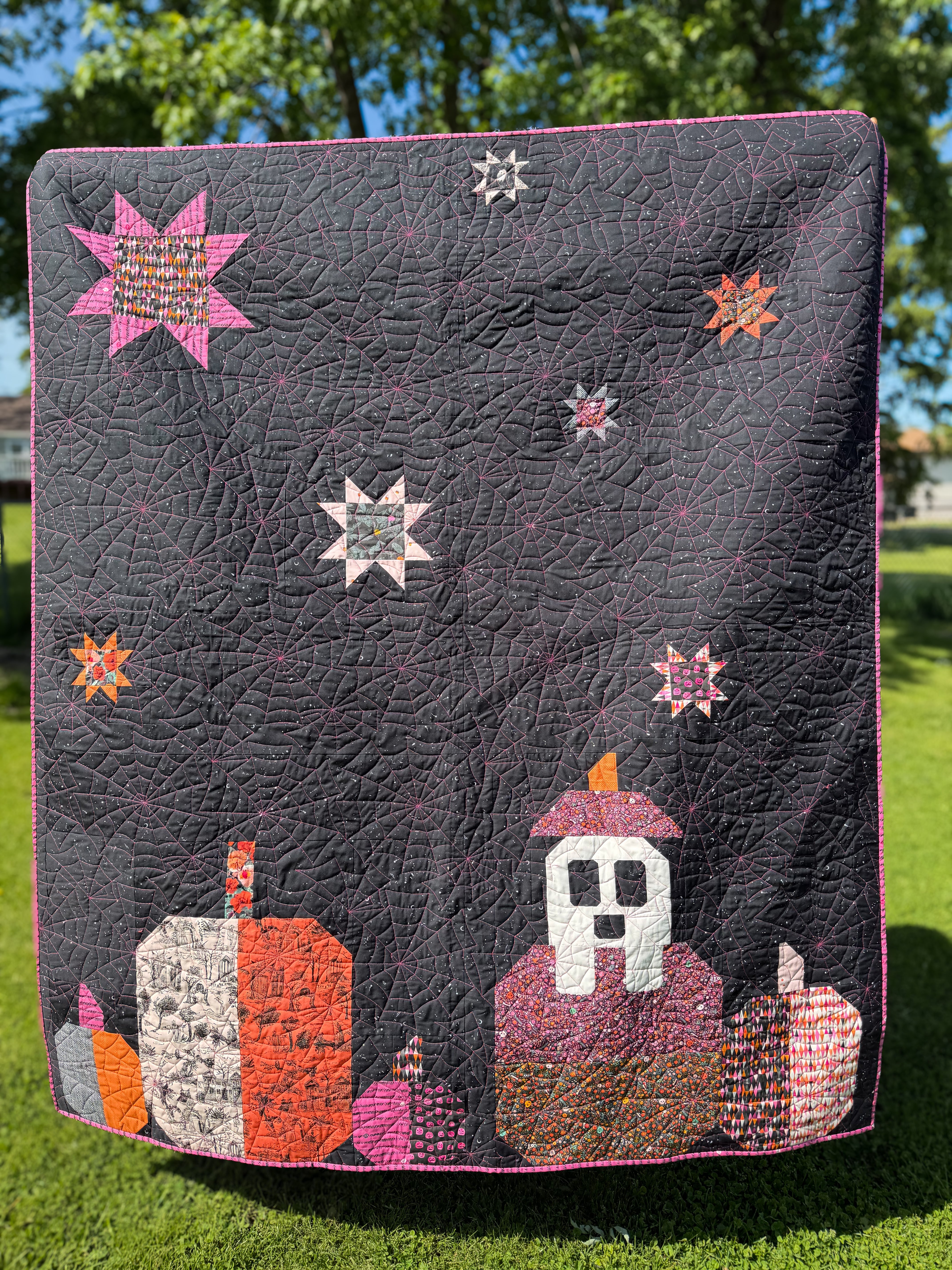 Haunted Starlight Quilt Pattern - PDF – Colt & Lamb Quilt Co