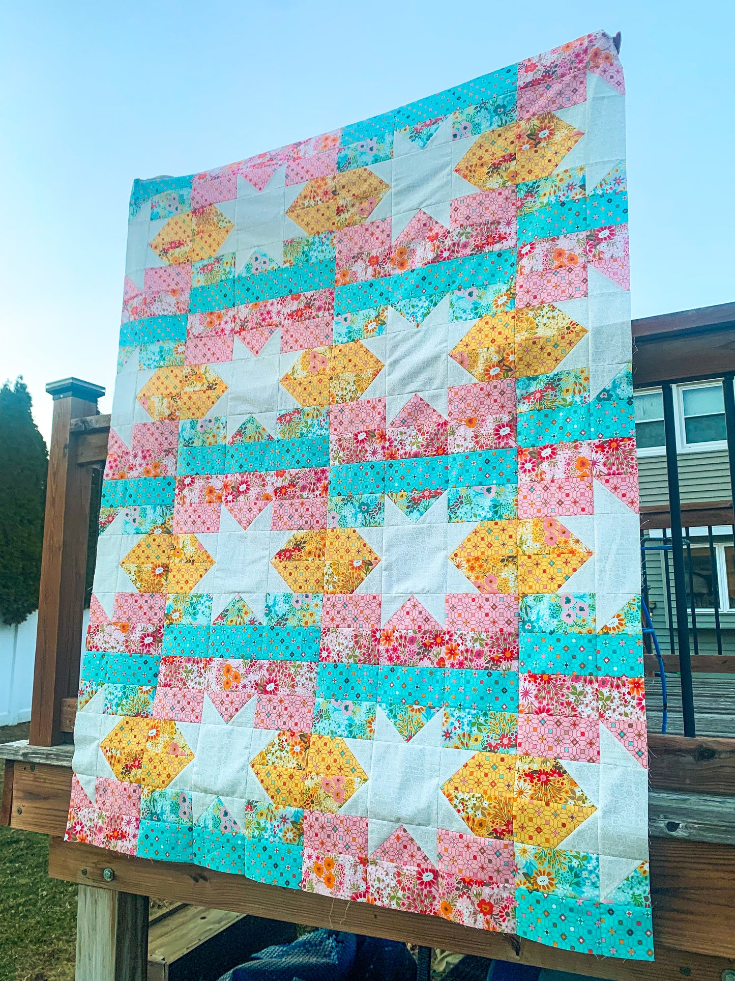 Starlight Horizons Quilt Pattern - PDF