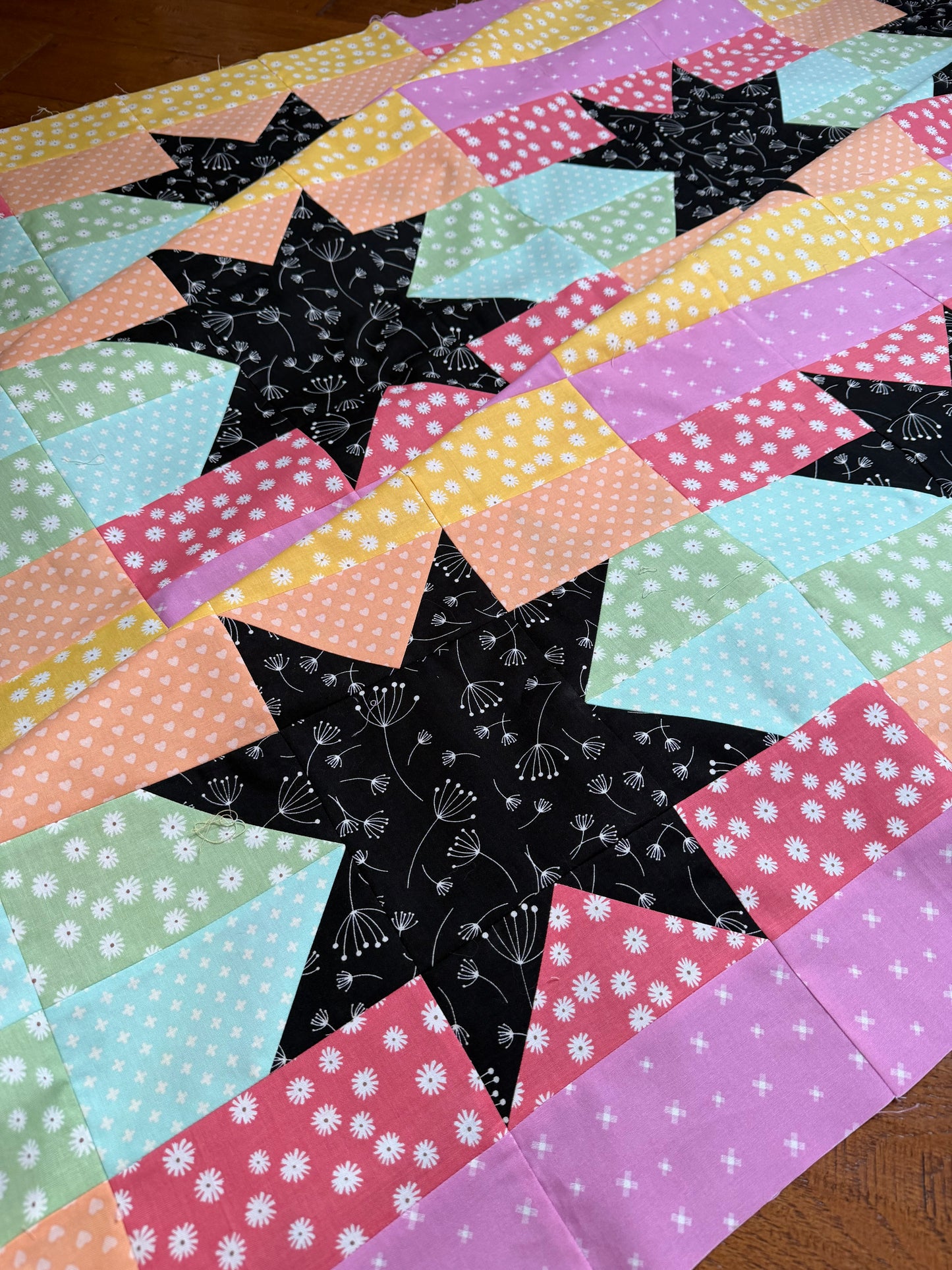 Starlight Horizons Quilt Pattern - PDF