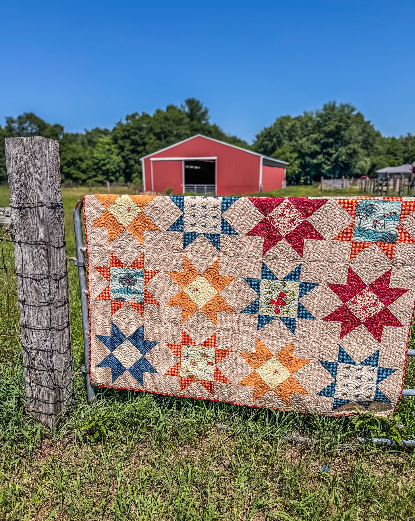 Stellar Focus Quilt Pattern - PDF