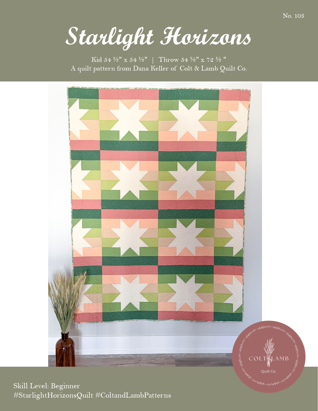 Starlight Horizons Quilt Pattern