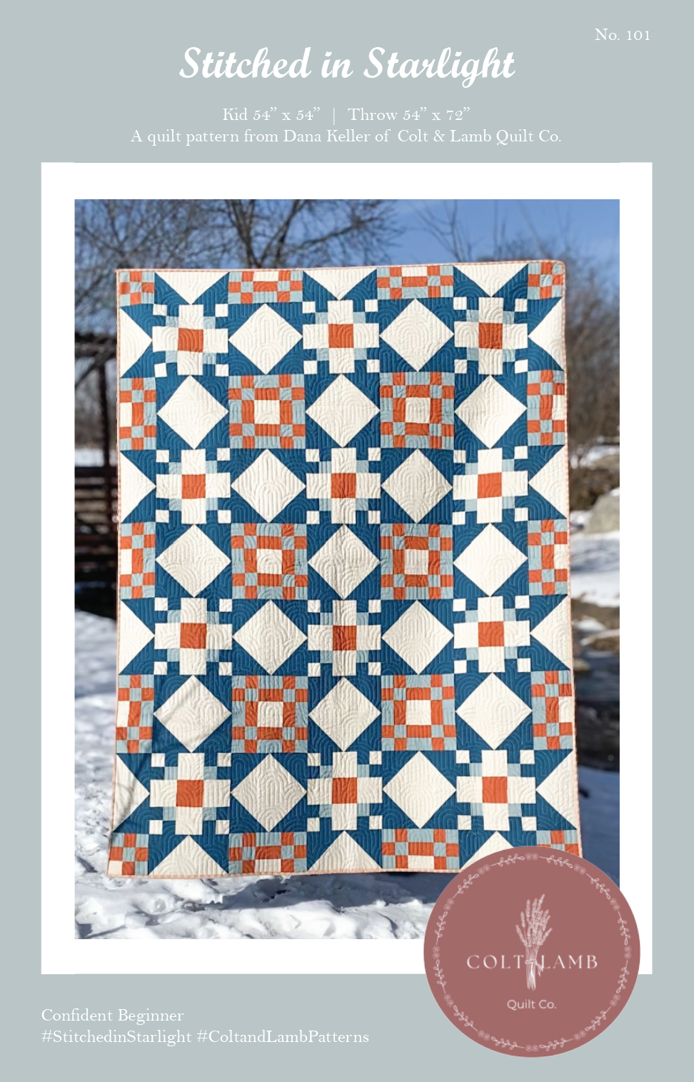 Wholesale | Stitched in Starlight Paper Pattern