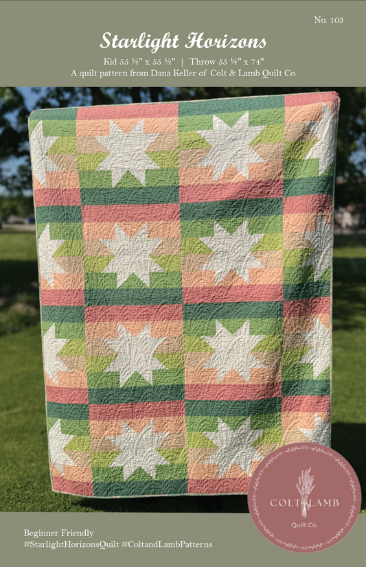 Starlight Horizons Quilt Pattern