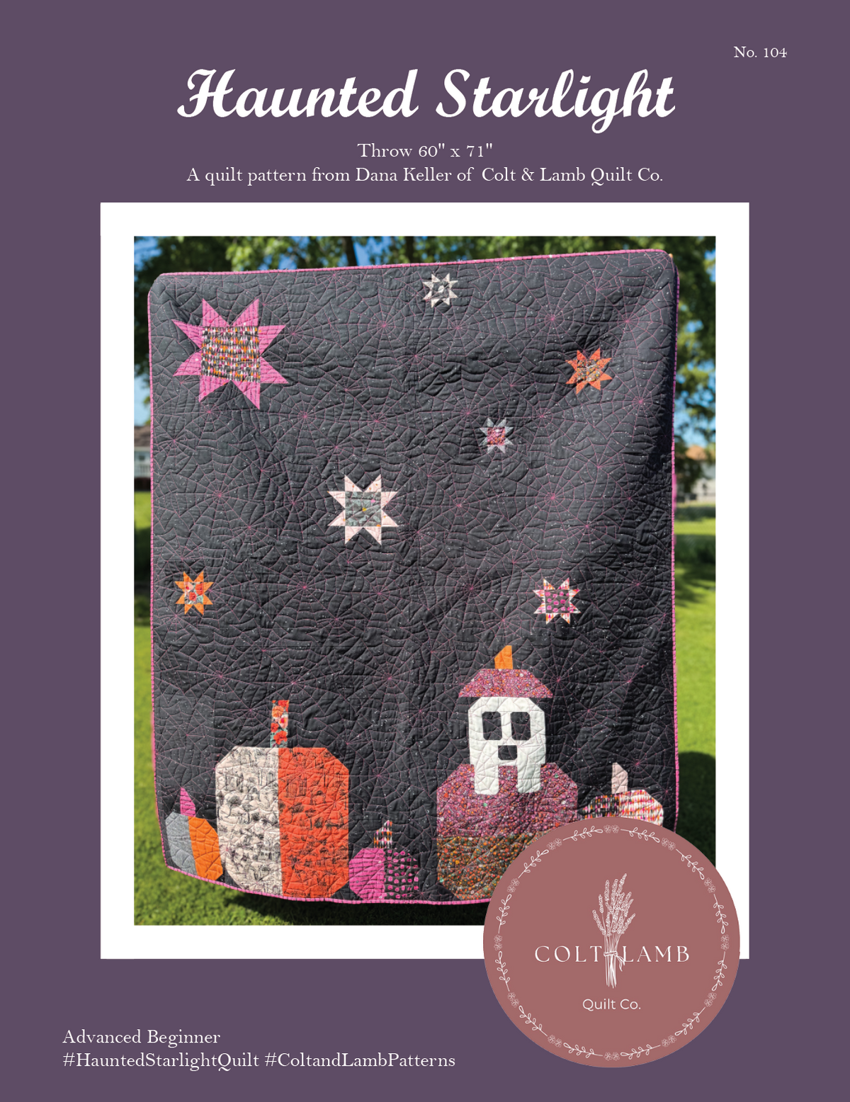 Haunted Starlight Paper Booklet Pattern